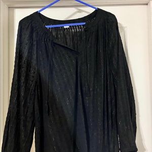 Black long sleeve shirt